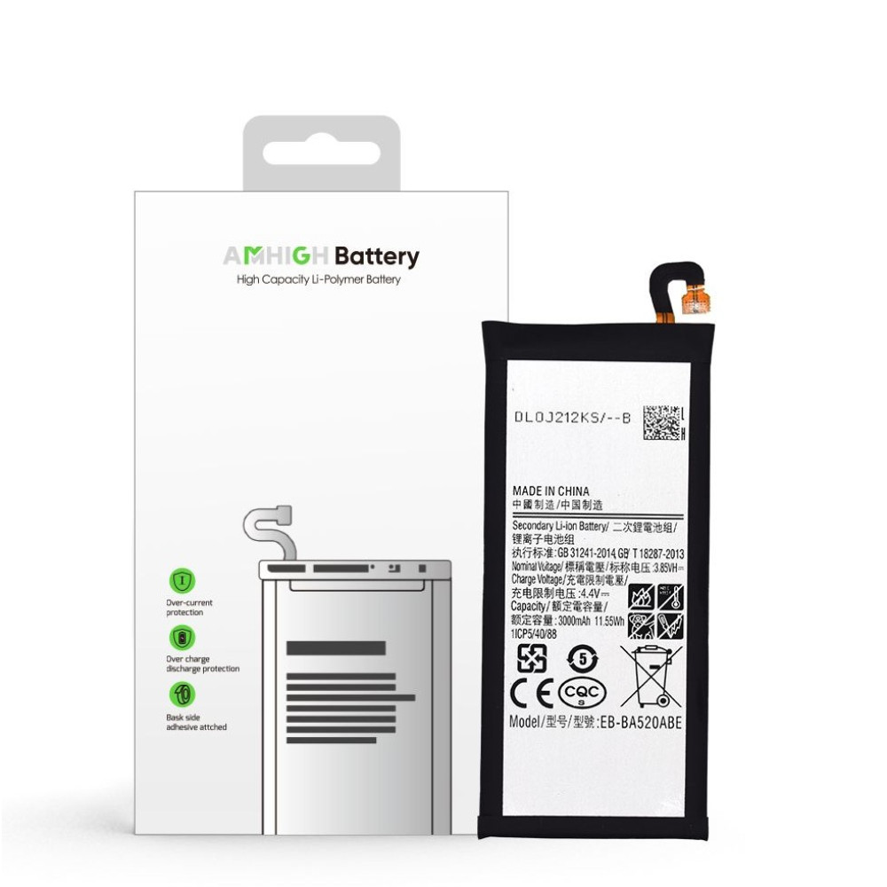 For Samsung Galaxy A5 2017 (SM-A520F) Battery 3000 mAh EB-BA520ABE (AMHigh Premium)