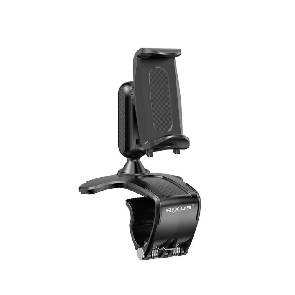 Rixus Dashboard Car Phone Holder RXHW62 - Black