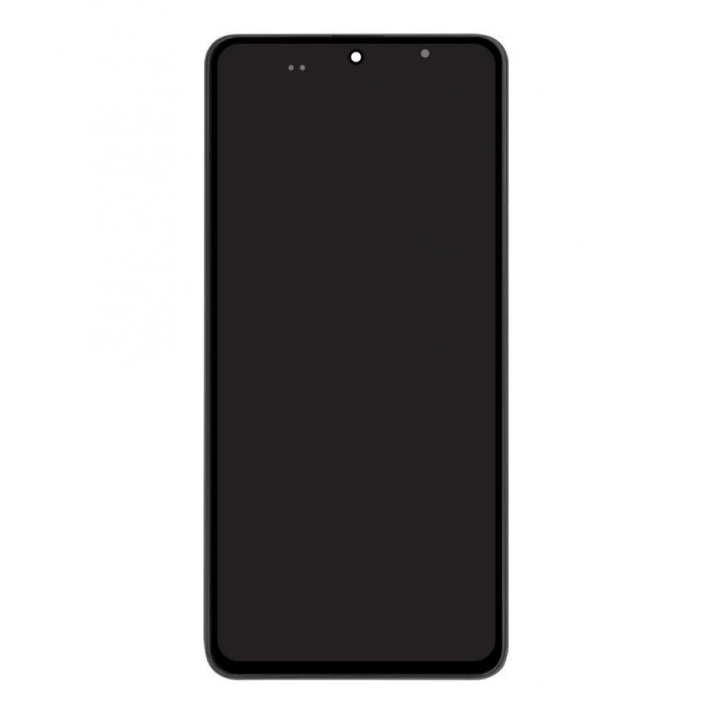 Samsung Galaxy A51 A515F Display And Digitizer With Frame Black Soft-OLED