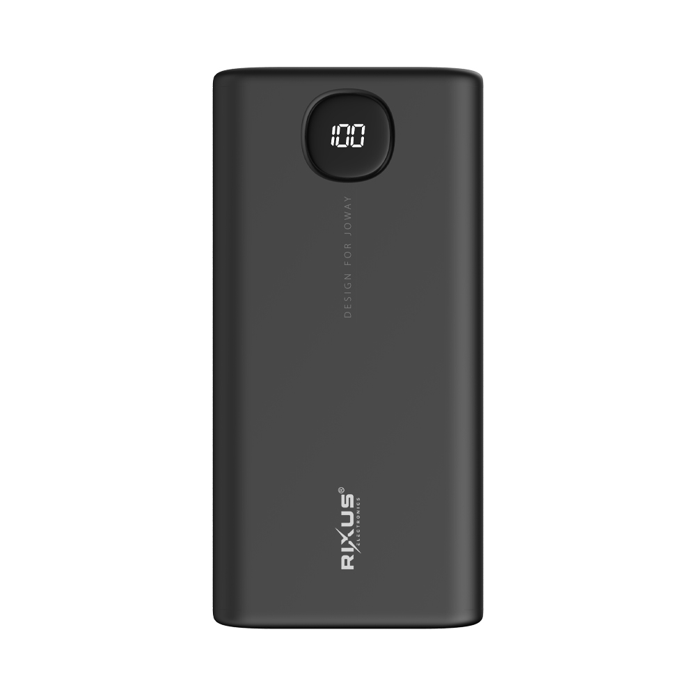 Rixus High Capacity Power Bank 40.000mAh Black RXPB40