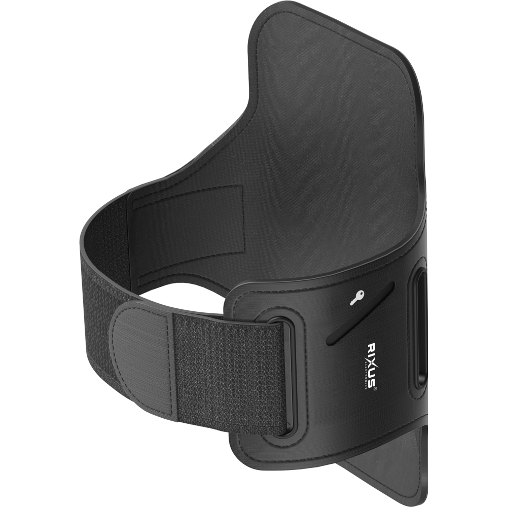 Rixus RXSP01 Ultra Resistant Sport Fit Armband 5.5 inch Black