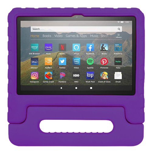 Rixus RXTC06 Tablet Kids Case For iPad Mini 6 8.3'' Purple