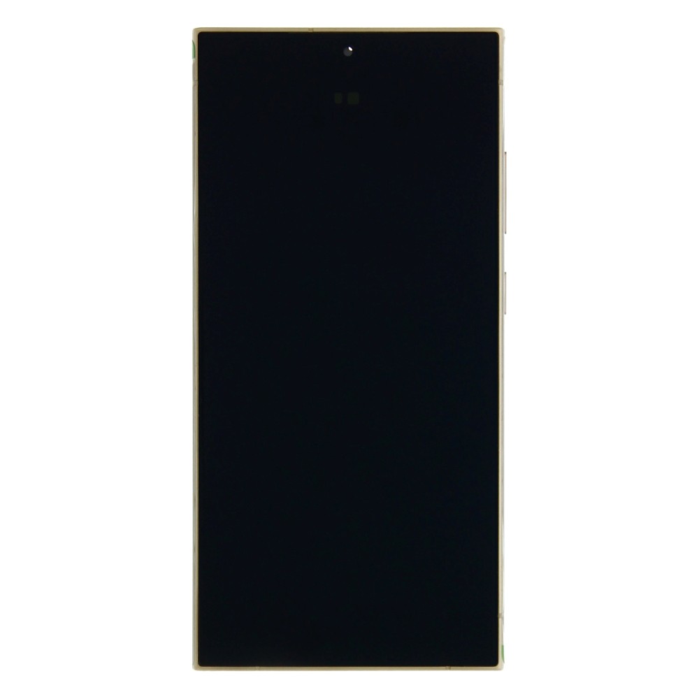 Samsung Galaxy S24 Ultra S928 Display And Digitizer With Frame Titanium Yellow Pre Assembled