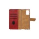 Rixus Bookcase For Huawei P Smart Plus (INE-LX1) Dark Red