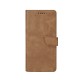 Rixus Bookcase For iPhone 16 Light Brown