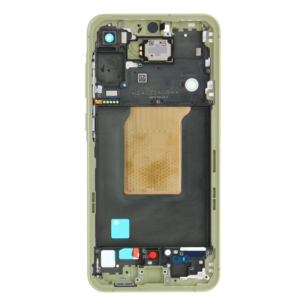 Samsung Galaxy A55 5G A556B Middle Frame Yellow GH82-34309D Service Pack
