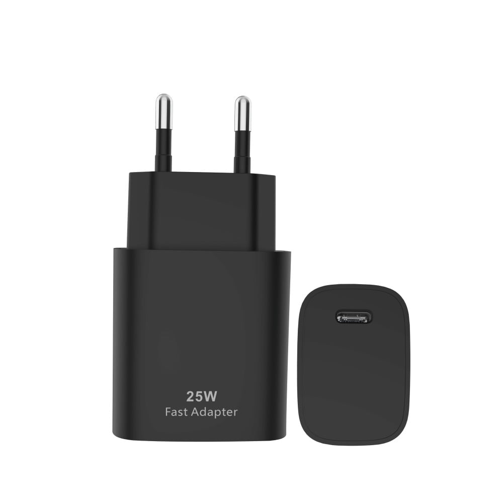 Fast Charging Travel Adapter USB-C CH775 25W Black