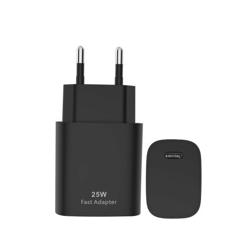 Fast Charging Travel Adapter USB-C CH775 25W Black