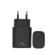 Fast Charging Travel Adapter USB-C CH775 25W Black