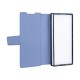 Rixus Wallet Case For Samsung Galaxy Z Fold 6 With Pen Holder Light Blue