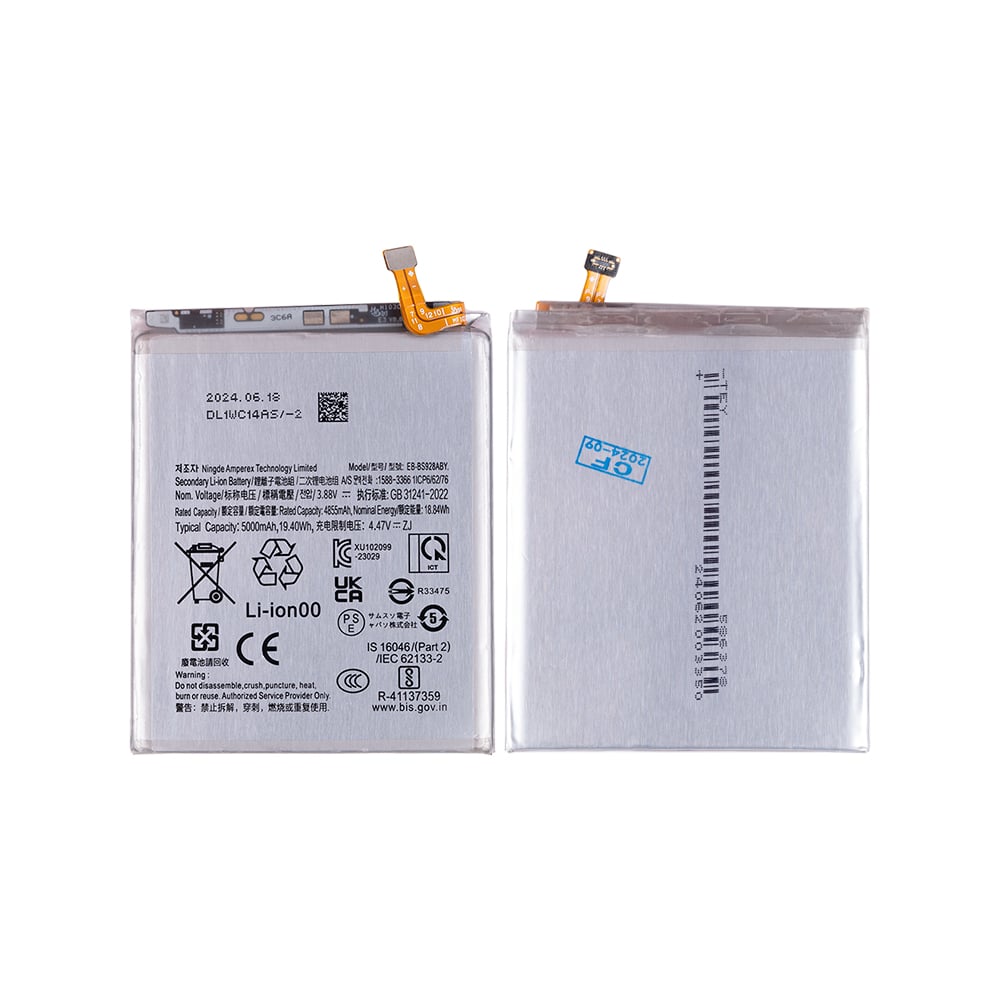 Samsung Galaxy S24 Ultra (SM-S928B) Battery EB-BS928ABY - 5000mAh (AMHigh Premium)