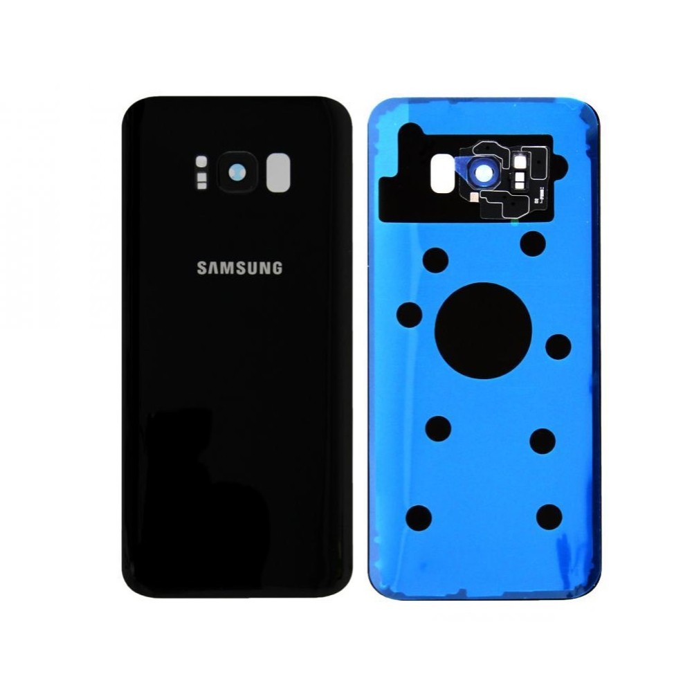 Samsung Galaxy S8 Plus G95F Back Cover Midnight Black With Lens OEM