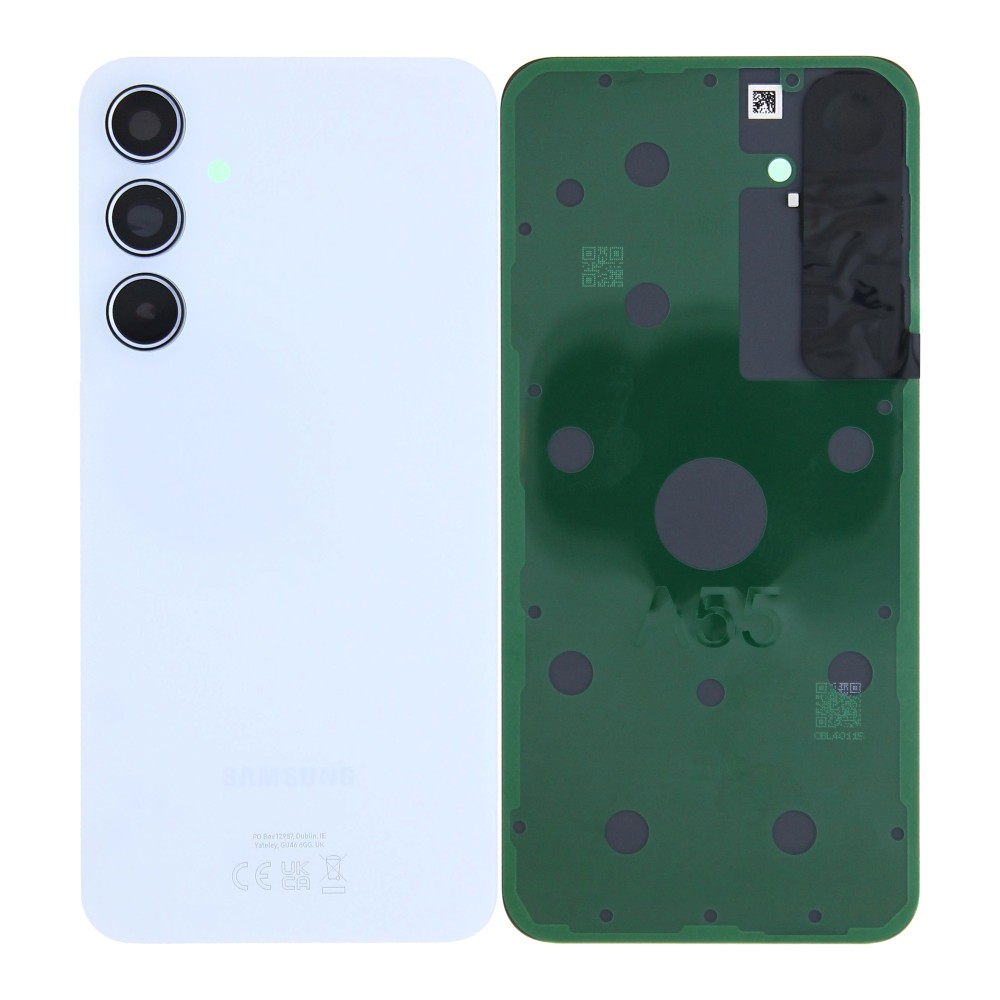 Samsung Galaxy A55 5G A556B Back Cover Iceblue With Lens GH82-34284B Service Pack