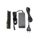 Rixus RXLC20 Universal Laptop Charger 90W With 12 Connectors - Black