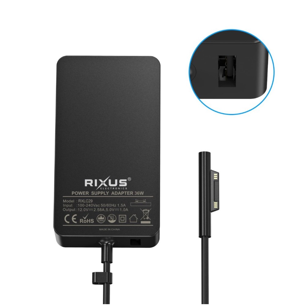 Rixus Microsoft Surface Charger 36W RXLC29