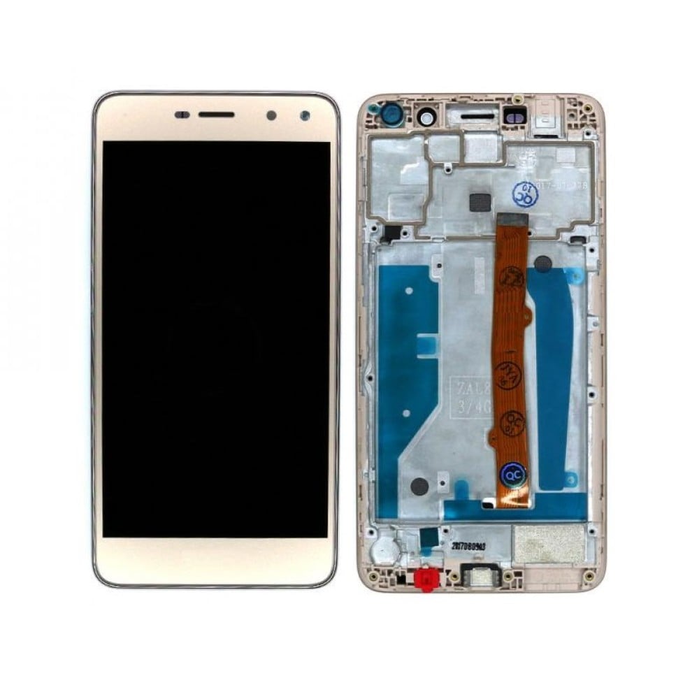 Huawei Y6 2017 (MYA-L11) Display + Digitizer Module + Frame - Gold