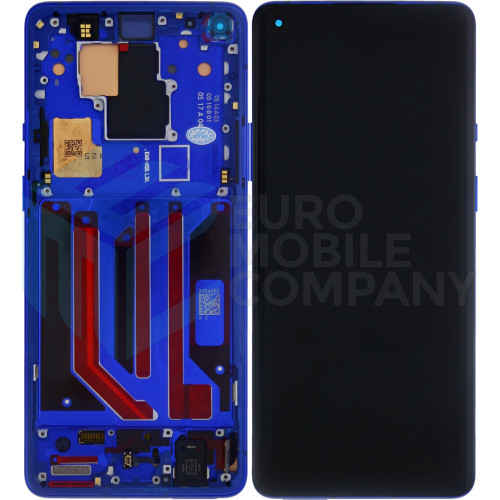 Oneplus 8 Pro Display + Digitizer + Frame - Blue