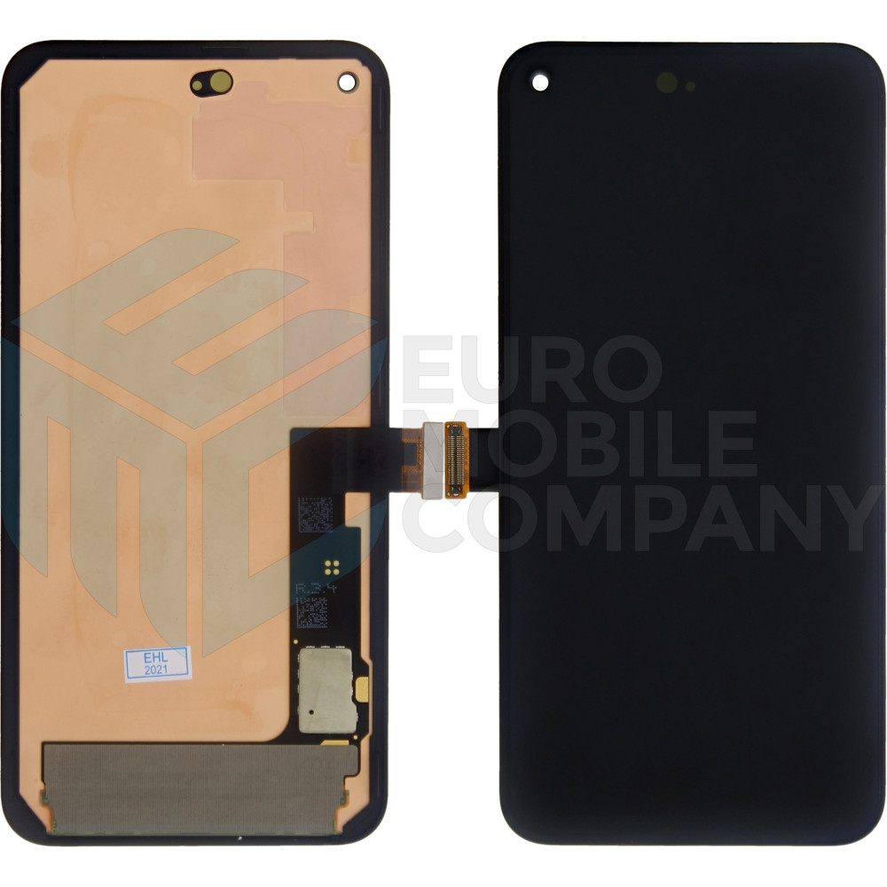 Google Pixel 5 LCD + Digitizer + Frame - Black