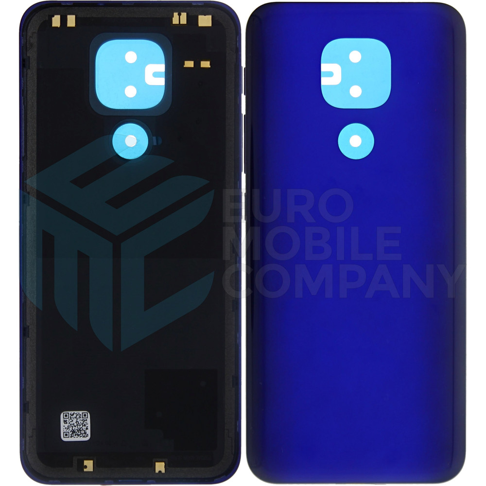 Motorola Moto G9 Play (XT2083) Back Cover Sapphire Blue Without Lens 5S58C17144 Service Pack