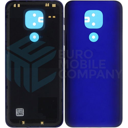 Motorola Moto G9 Play (XT2083) Back Cover Sapphire Blue Without Lens 5S58C17144 Service Pack