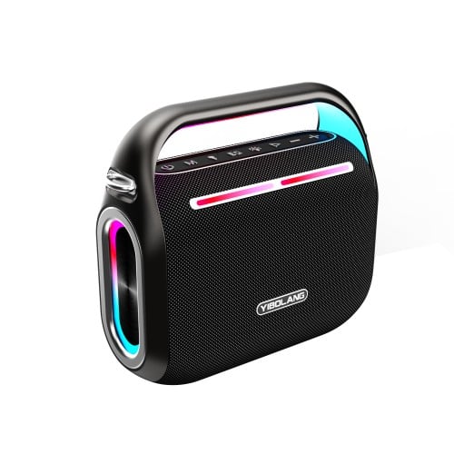 Yibolang Bluetooth Speaker F2Pro with One Microphones Black