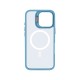 Rixus Classic 03 Case With MagSafe For iPhone 16 Pro Max Light Blue