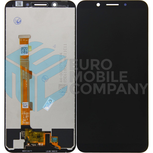 Oppo A1 Display + Digitizer - Black