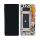 Samsung Galaxy S10 4G G973F Display And Digitizer With Frame Prism White Pulled