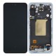Samsung Galaxy A55 A556B Display And Digitizer With Frame Light Blue Pre Assembled