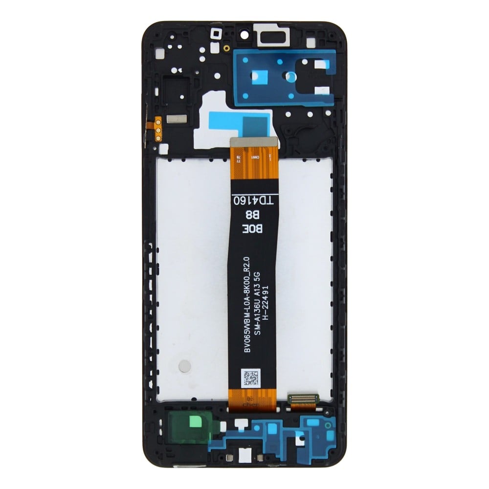 Samsung Galaxy A13 5G A136B Display And Digitizer With Frame Black Full OEM