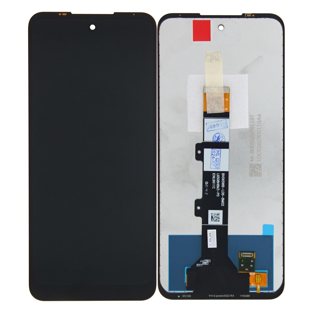 Motorola Moto G Power (2022) Display And Digitizer Without Frame Black OEM