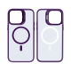 Rixus Classic 03 Case With MagSafe For iPhone 15 Deep Purple