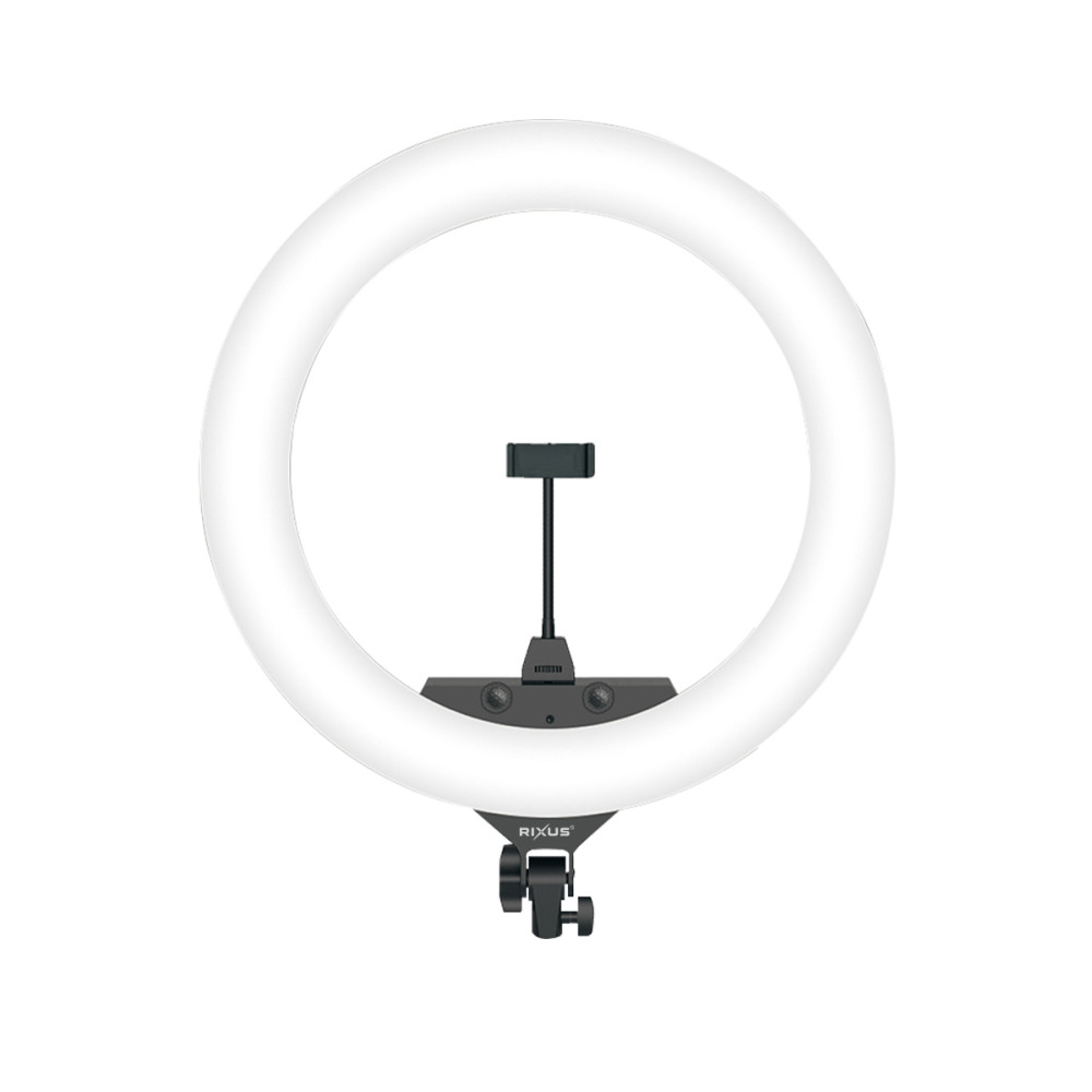 Rixus RXLG14 Selfie Ring Light And Holder Stick 14 inch