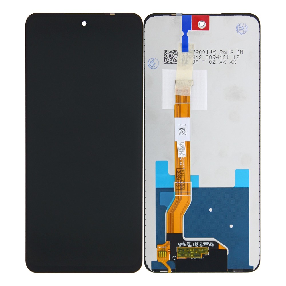 Realme 11 5G (RMX3780) Display And Digitizer Without Frame Black OEM