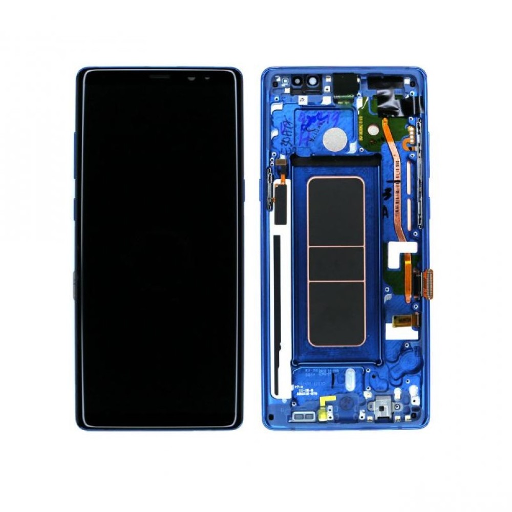 Samsung Galaxy Note 8 (SM-N950F) GH97-21066B / GH97-21065B Display Complete - Blue