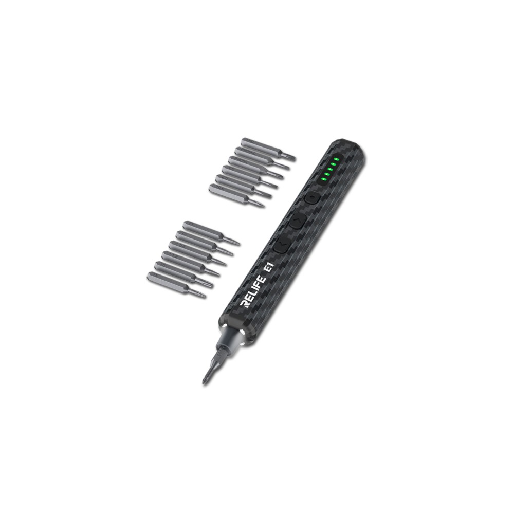 RELIFE E1 Carbon Fiber Electric Screwdriver Set