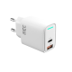 PD Quick GaN Adapter CH3350 USB-A To USB-C 33W White