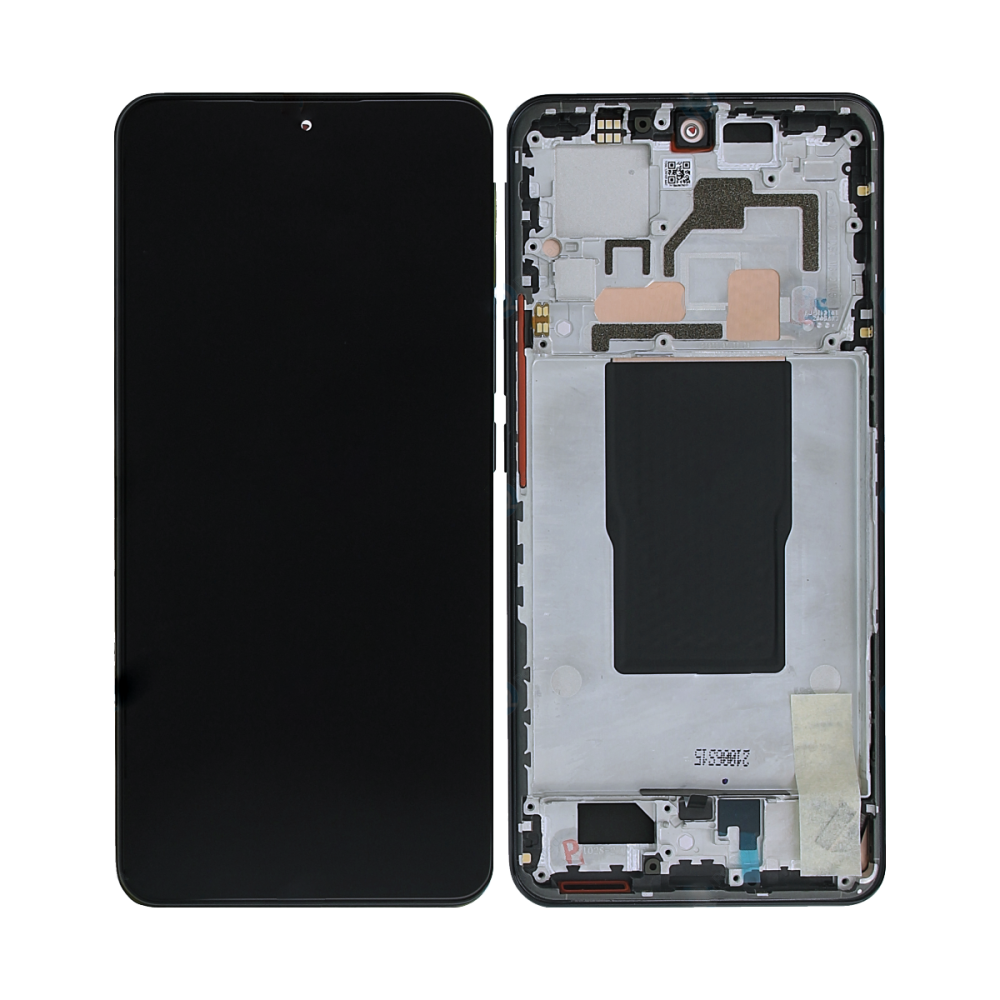 Xiaomi 12T (22071212AG), 12T Pro (22081212UG) Display And Digitizer With Frame Black Original