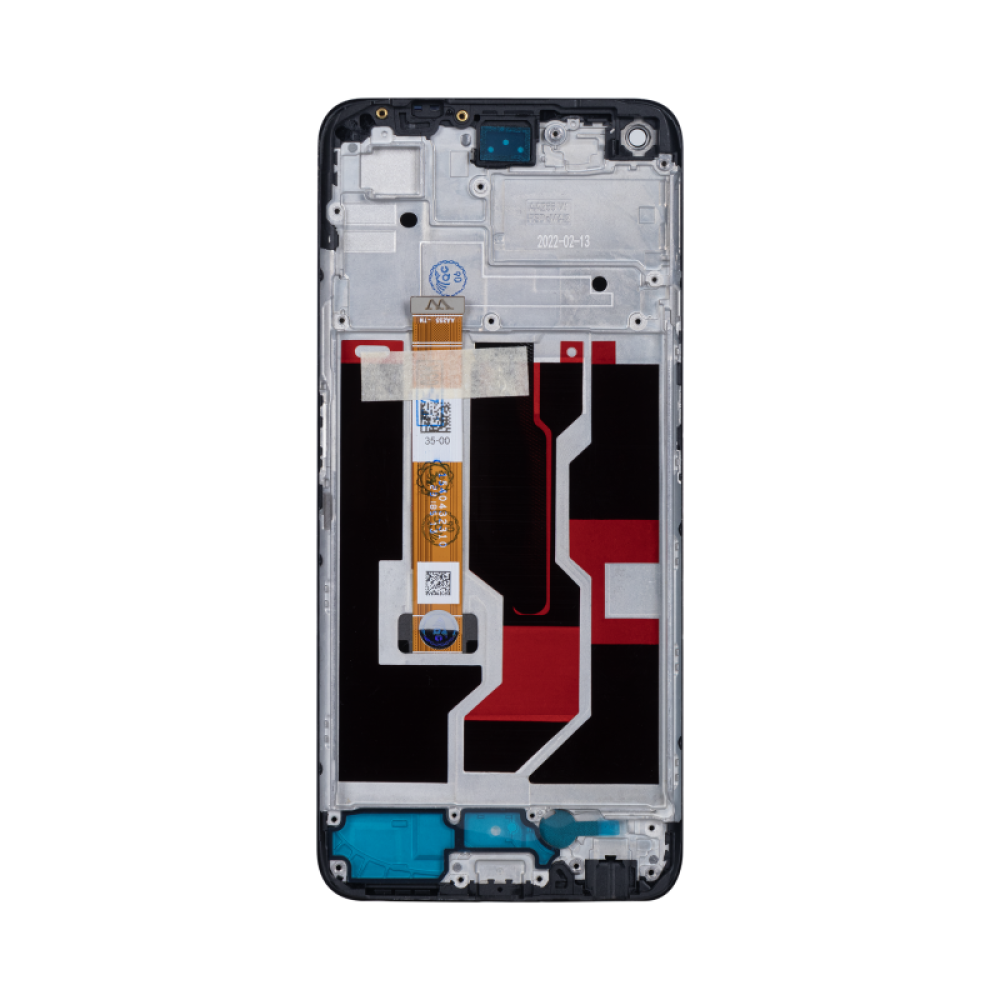 Oppo A96 4G CPH2333 Display And Digitizer With Frame Starry Black