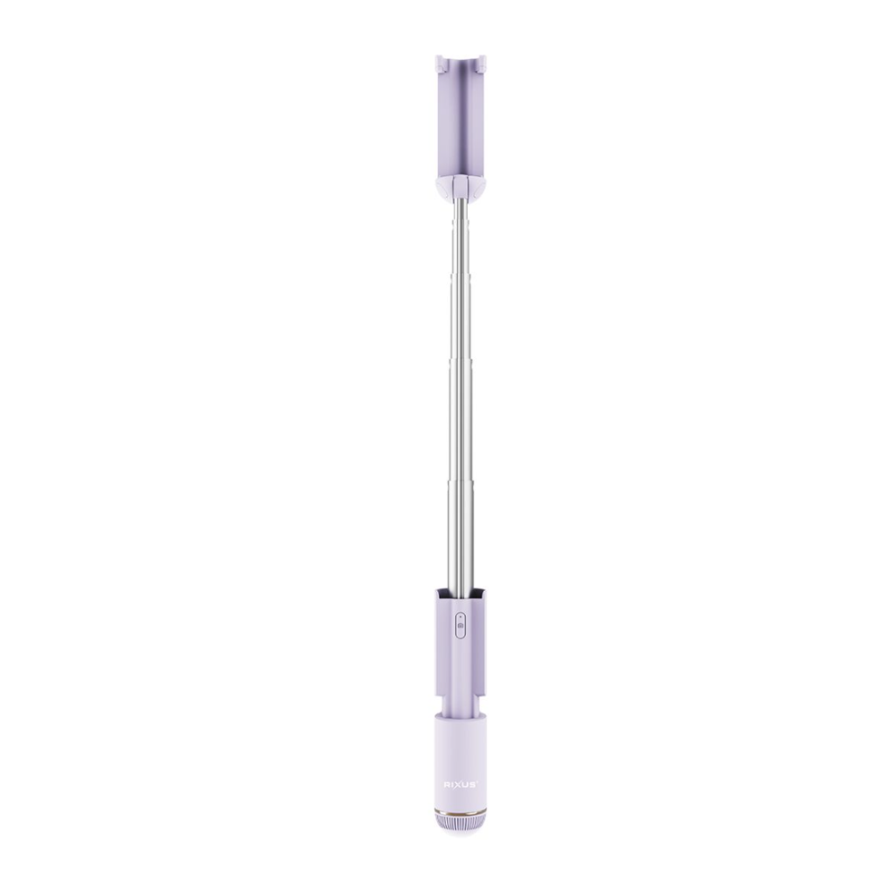 Rixus Mini Integrated Selfie Stick Bluetooth RXSF30P - Purple