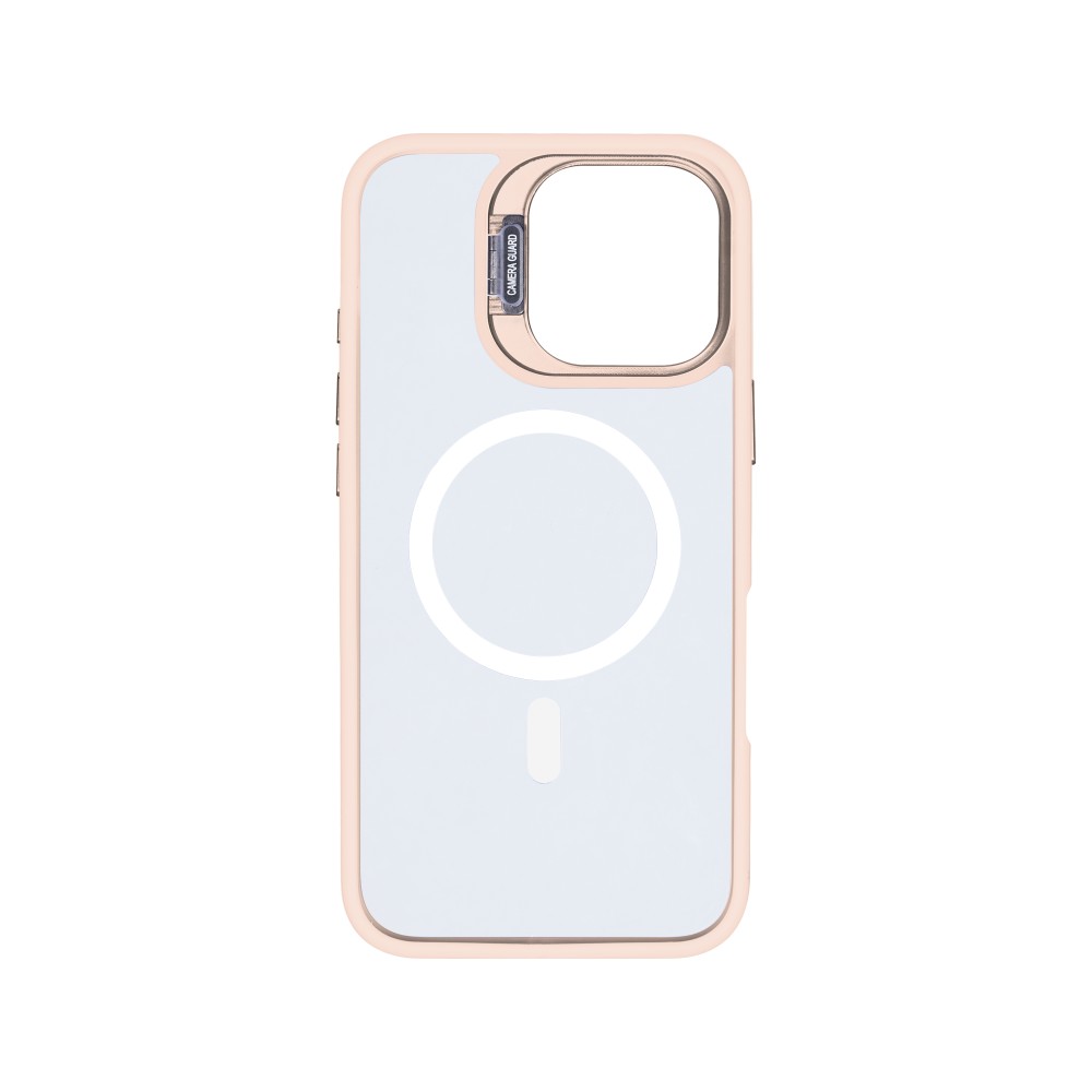 Rixus Classic 03 Case With MagSafe For iPhone 16 Pro Max Light Pink