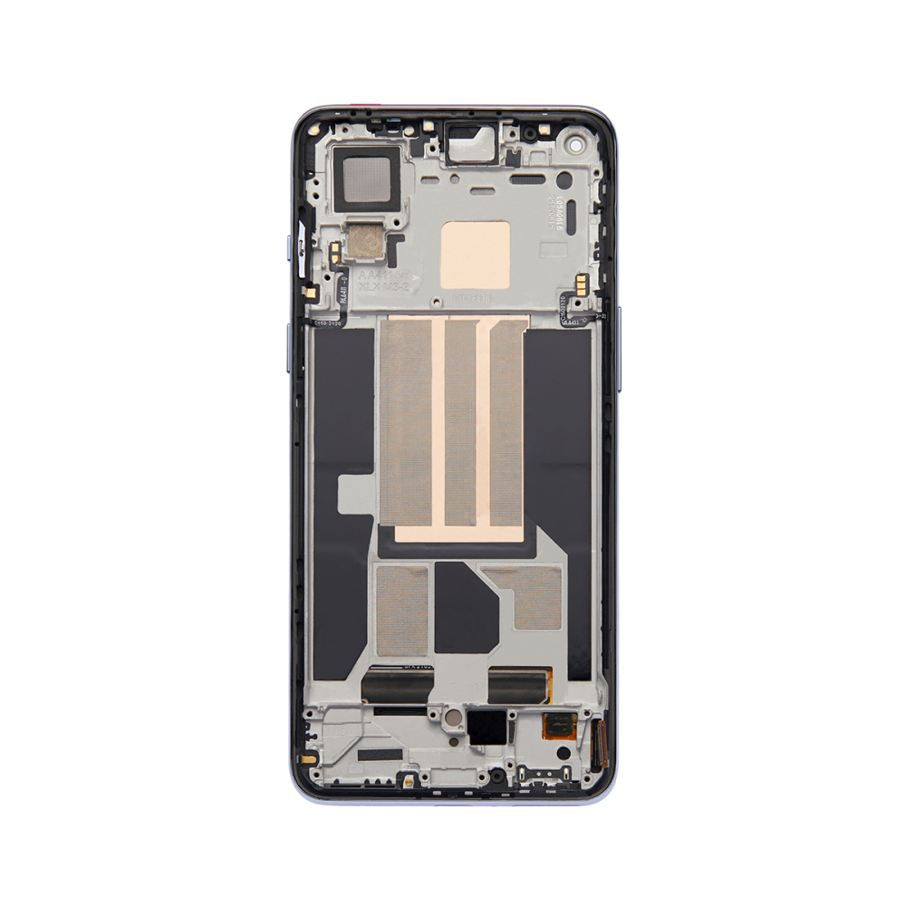 OnePlus Nord 2 5G (DN2101, DN2103) Display And Digitizer With Frame Black Soft-OLED