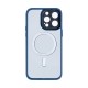 Rixus Classic 04 Case With MagSafe For iPhone 15 Pro Dark Blue