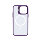 Rixus Classic 03 Case With MagSafe For iPhone 15 Deep Purple