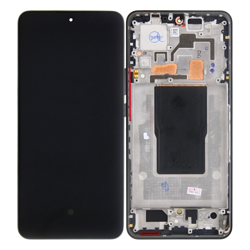 Xiaomi 12T Pro (22081212UG) / 12T (22071212AG) Display + Digitizer Complete + Frame - Black