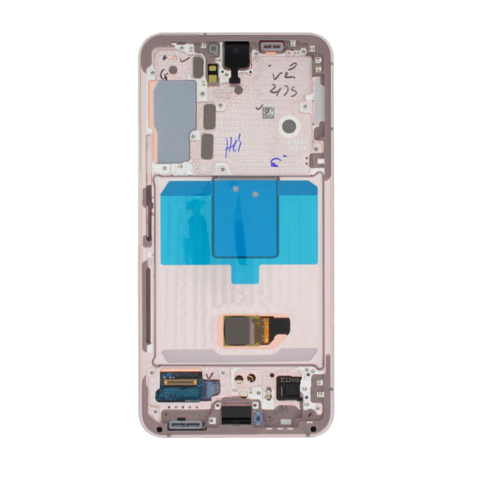 Samsung Galaxy S22 (SM-S901B) Display Complete GH82-27521D / GH82-27520D - Pink Gold