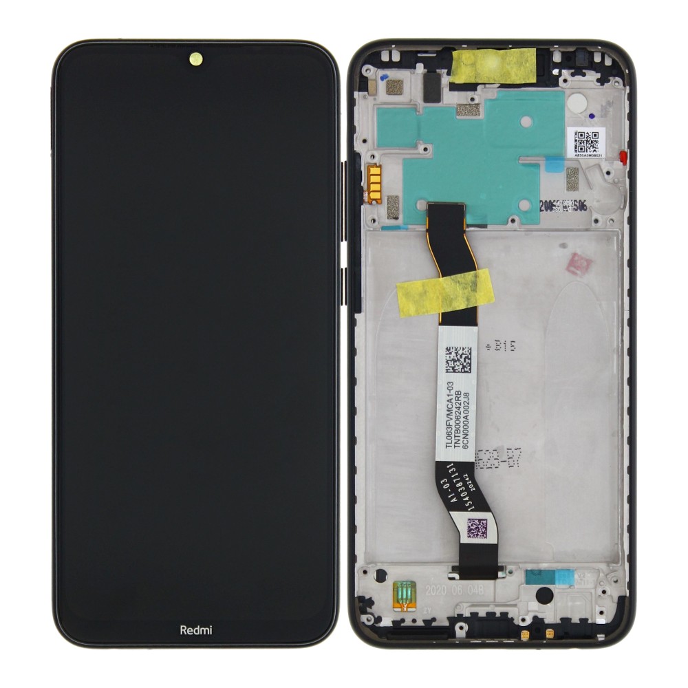 Xiaomi Redmi Note 8 Display And Digitizer With Frame Space Black Original