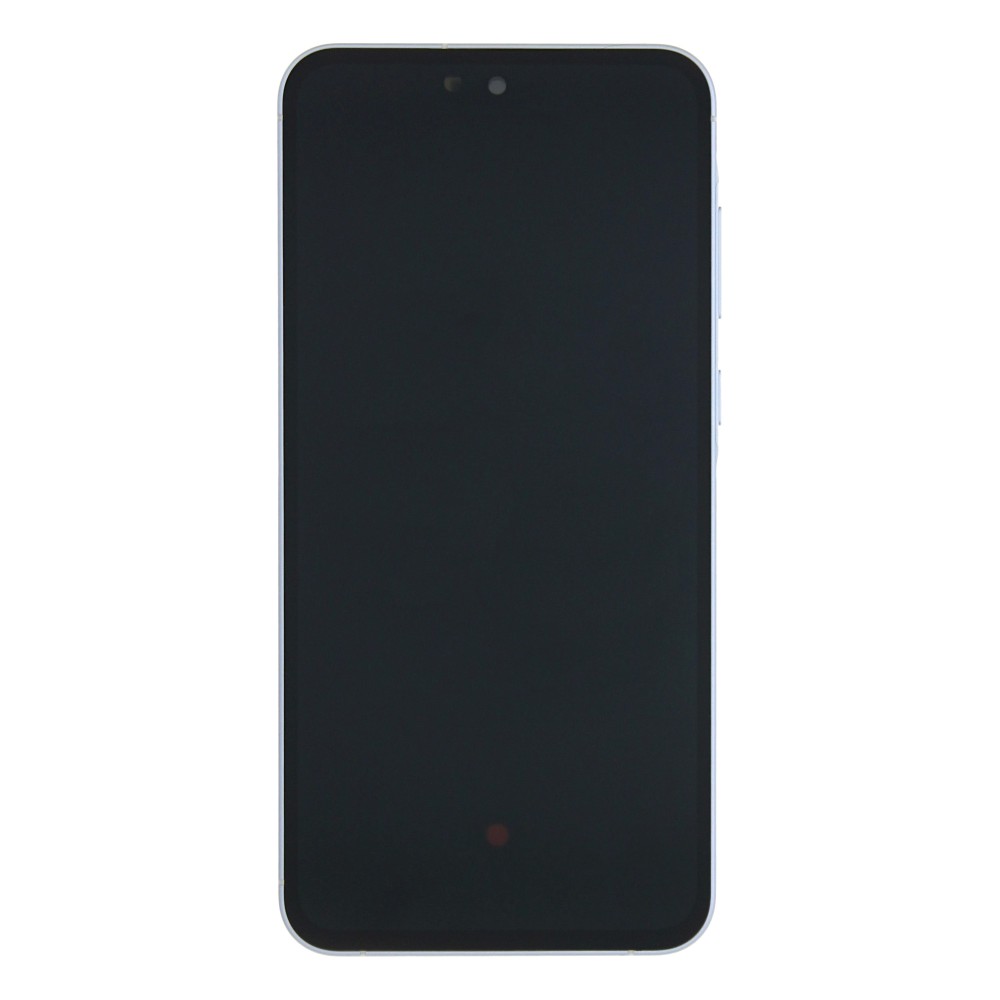 Samsung Galaxy A55 A556B Display And Digitizer With Frame Light Blue Pre Assembled