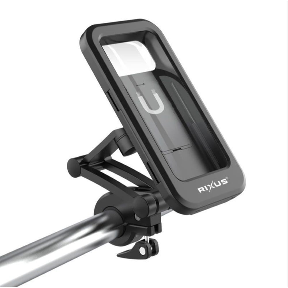 Rixus RXHM52 Waterproof Bike Phone Holder 360 Degree Rotation