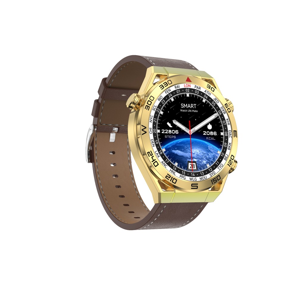 DTNO 1 DT Ultra Mate Smart Watch Silver/ Gold